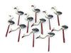 Mr_air_thai_Miniature 12pcs Miniature Bird Figurines - Handmade Tiny Animal Set for Fairy Garden, Dollhouse Accessories, Mini Clay Bird Decor for DIY