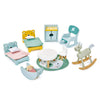 Tender Leaf Toys - Dollhouse Accessories - Detailed Wooden Furniture Sets and Room Decor - Encourage Creative and Imaginative Fun Play for Children