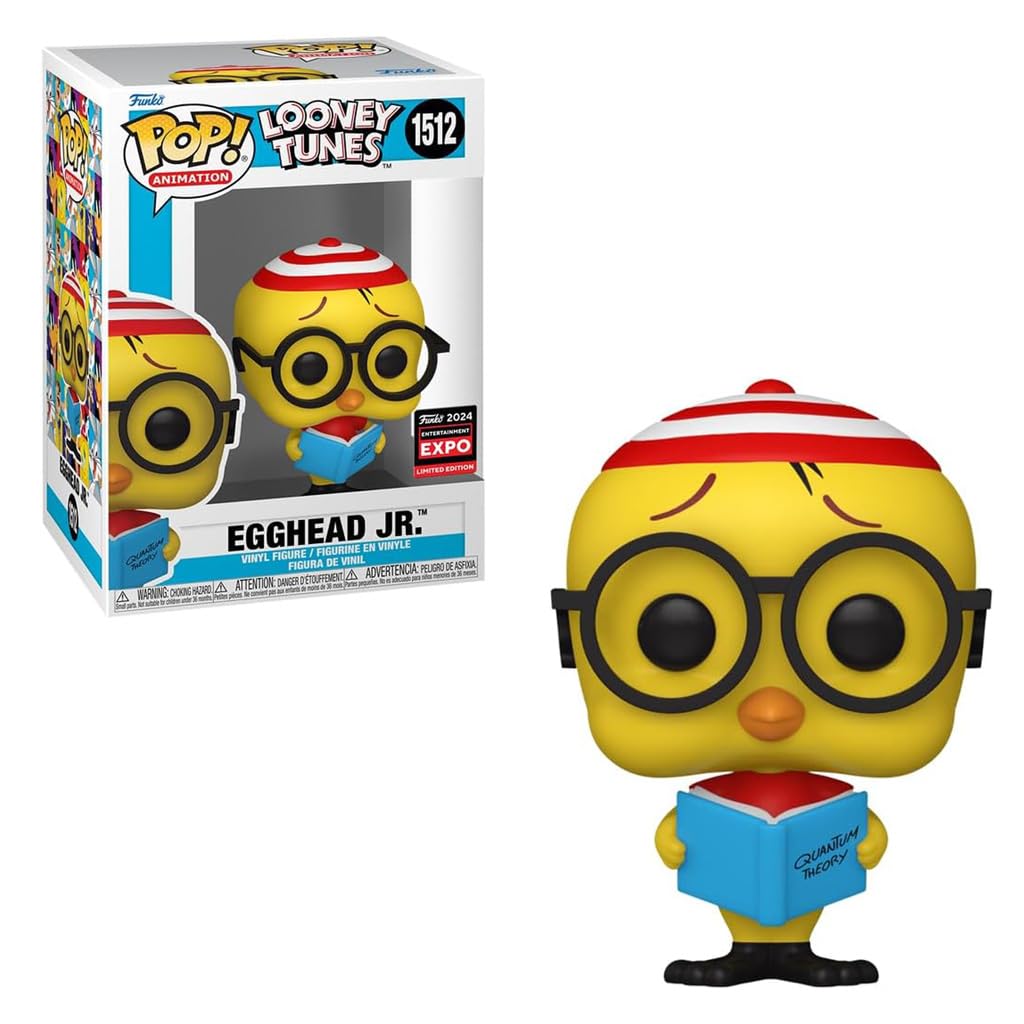 Funko Pop! Animation: Looney Tunes - Egghead Jr. (2024 Limited Edition Entertainment Expo Shared Exclusive)
