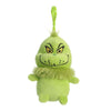 Aurora® Whimsical Dr. Seuss™ Squishy Grinch Clip-On Stuffed Animal - Officially Licensed Plush for Imaginative Play - Perfect for Kids and Adults