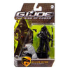 G.I. Joe The Rise of Cobra Movie Figure Snake Eyes (Paris Pursuit) with Gray Timber 3.75 Inch Scale