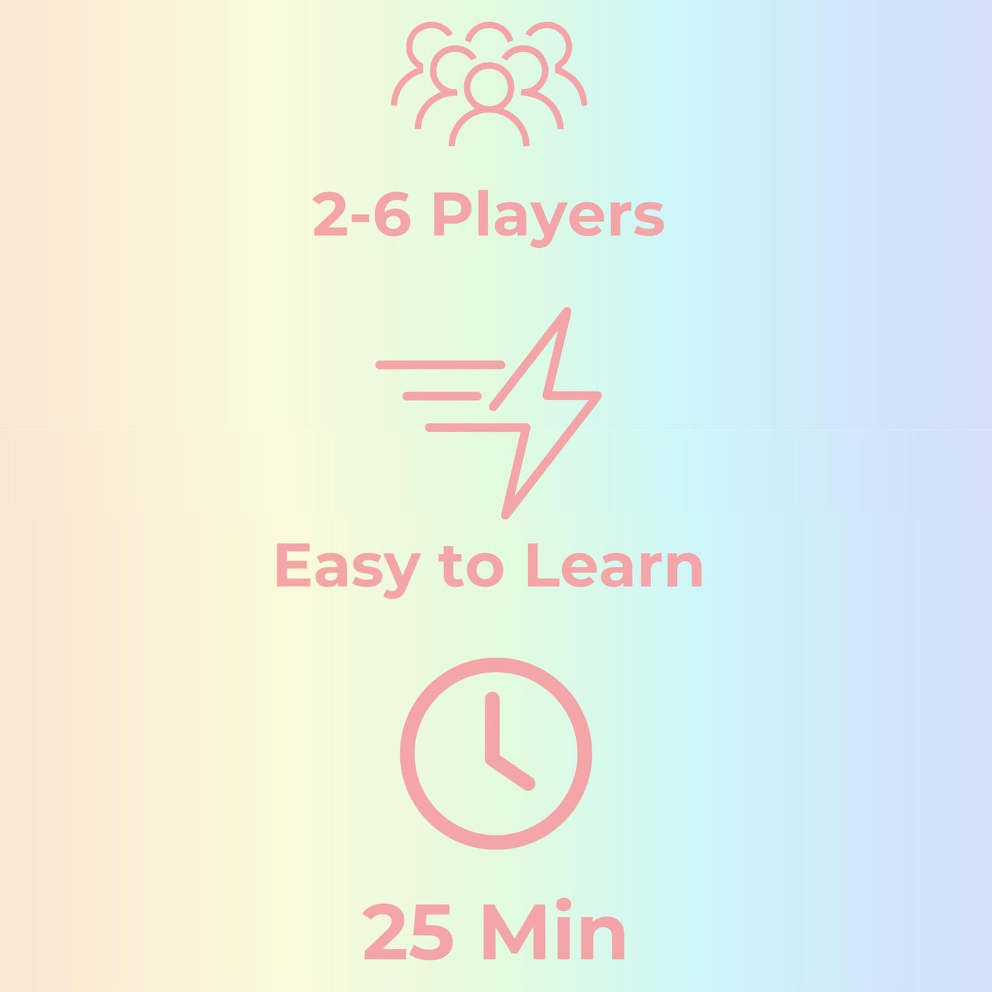 Rainbow The Card Game - Amazingly Fun and Easy to Learn Card Game 2-6 Players