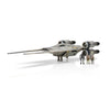 Jazwares Star Wars Micro Galaxy Squadron U-Wing Starfighter - 12-Inch Vehicle with Foldout Wings, Troop Bay, Sniper Gun, and Three 1-Inch Micro Figure