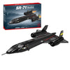 BrickCraftWorks SR71 Blackbird Tactical Aircraft Model Building Blocks Set, Military Helicopter Model to Build and Display, Creative Interactive
