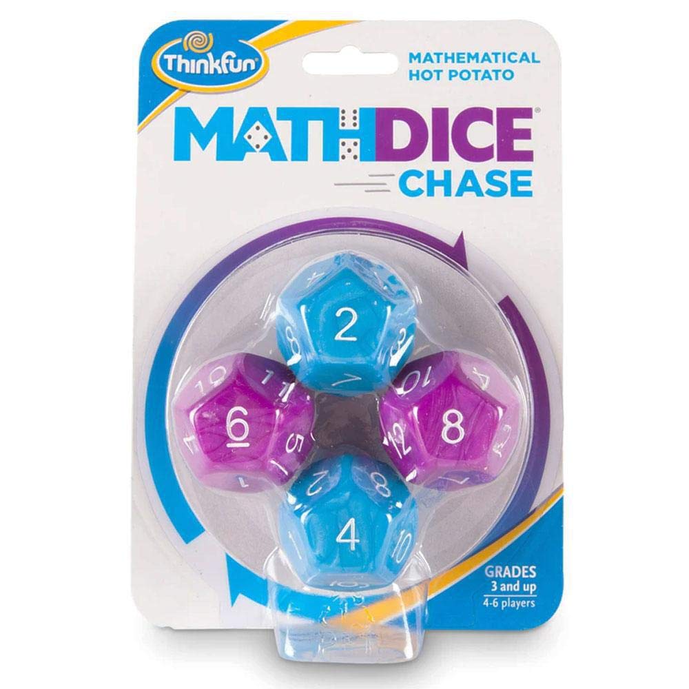 ThinkFun Math Dice Chase - The Fun Game of Mathematical Hot Potato, Invented by a Math Teacher