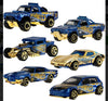 Hot Wheels 56th Anniversary Pearl & Chrome w/Chase Vehicle Case of 6 Cars Set