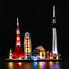 LIGHTAILING Light Set for (Architecture Tokyo) Building Blocks Model - Led Light kit Compatible with Lego 21051(NOT Included The Model)