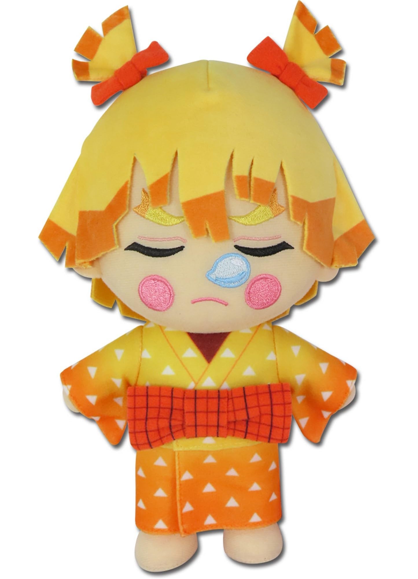 Great Eastern Entertainment Demon Slayer - Zenitsu (Kamuro Disguise) Sleeping Plush 8" H