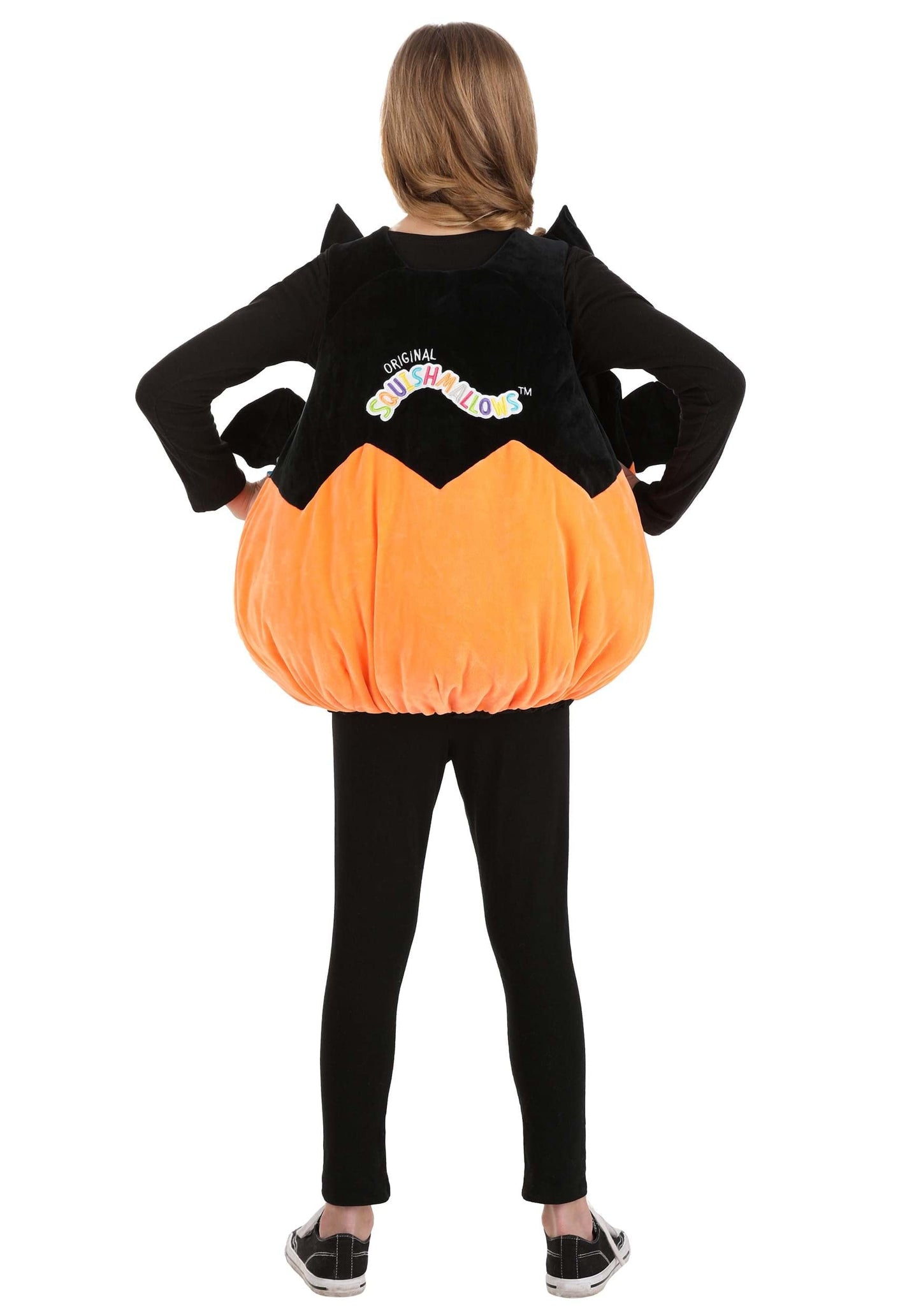 Jazwares SQUISHMALLOWS Girls Emily the Bat Costume, Kids Halloween Costume, Child - Officially Licensed Large