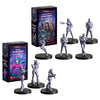 Monster Fight Club Cyberpunk Red Combat Zone Miniatures Bundle: Danger Gals - Calamity Control Gangers and Peril Pledges Gonks (2 Items)