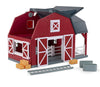 Terra by Battat - 20 Pieces Wooden Animal Barn Toy Set - Farm Animals & Play Fence - Pretend Play for Toddlers & 3+ Years - Educational Toys