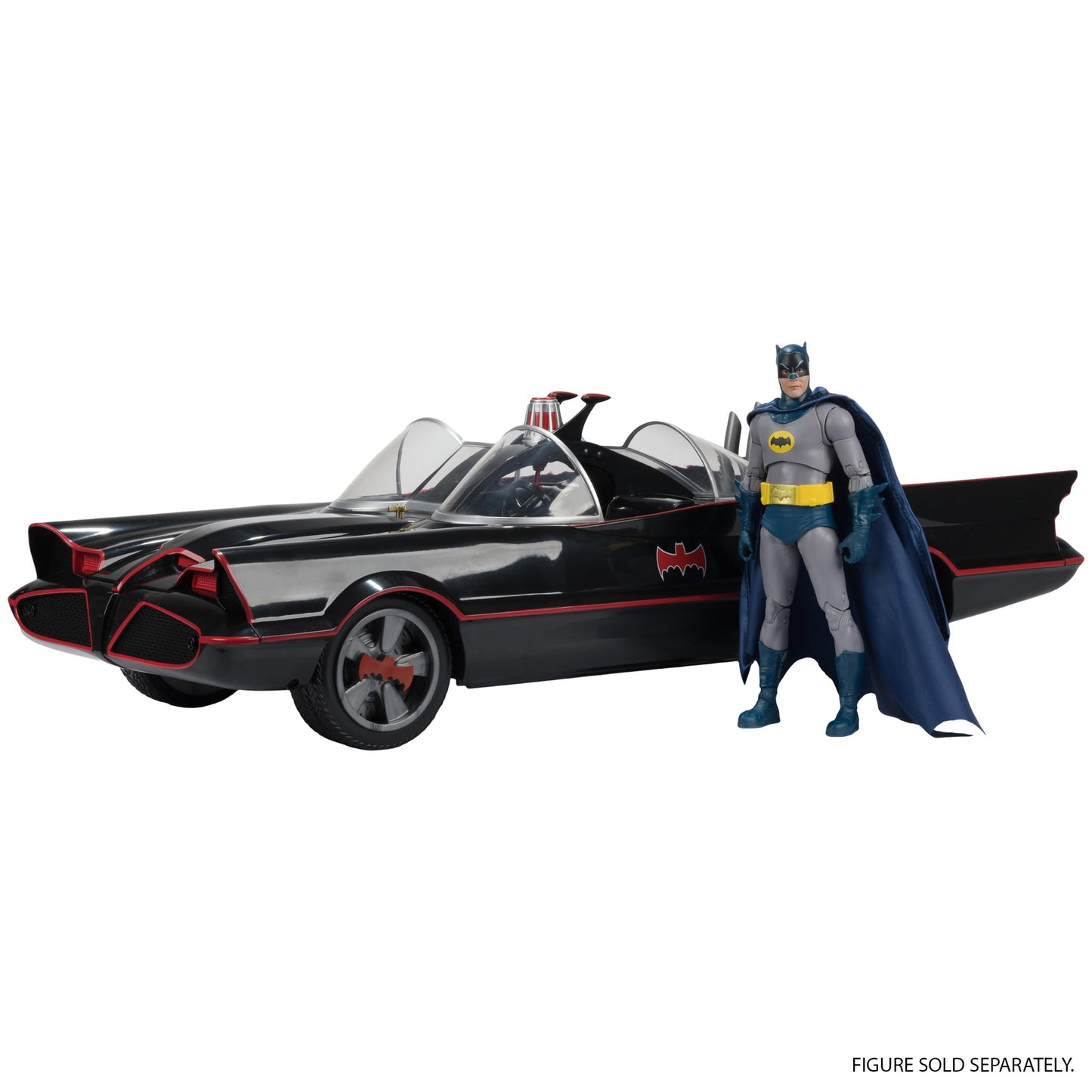 McFarlane Toys- DC Multiverse Batmobile (Batman Classic TV Series)