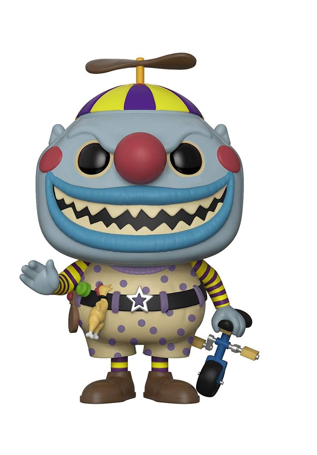 Funko Pop Disney: Nightmare Before Christmas - Clown Collectible Figure, Multicolor