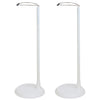 ZITA ELEMENT 2 Pcs Adjustable Doll Stand Support Base for 14-18 Inch Dolls - White