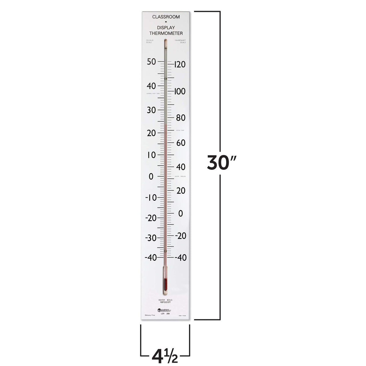 Learning Resources Giant Classroom Thermometer