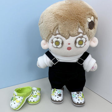 niannyyhouse 15cm 17cm Doll 1/6 BJD Shoes Length 4.3cm Doll Accessories Dressup (Pink+Gray)