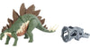 Mattel Jurassic World Toys Camp Cretaceous Mega Destroyers Stegosaurus Dinosaur Action Figure, Toy Gift with Movable Joints, Attack and Breakout