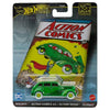 Hot Wheels Model Car Superman Action Comics 1 Action Sedan - Die Cast Scale 1:64 - Length 8 cm - HVJ50 - Series Pop Culture