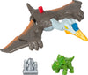 Fisher-Price Imaginext Jurassic World Dinosaur Toy Soaring Quetzal Figure Set for Pretend Play Preschool Kids Ages 3+ Years