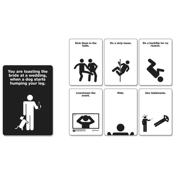 Winning Moves Hell No, Hell Yeah, Outrageous Adult Card Game