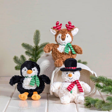 Mary Meyer Stuffed Animal Again Friends Soft Toy Made from Recycled Materials, 6-Inches, Sprouts Reindeer
