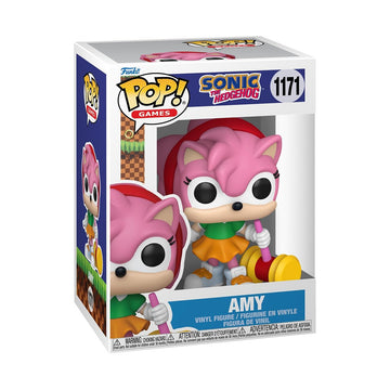Funko Pop! Games: Sonic The Hedgehog - Amy - 1/6 Odds for Rare Chase Variant - Collectable Vinyl Figure - Gift Idea - Official Merchandise - Toys for