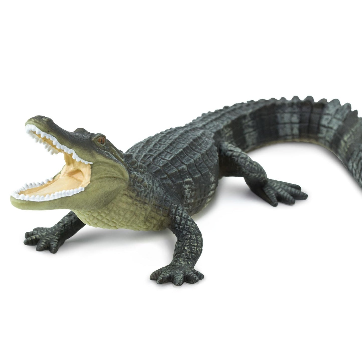 Safari Ltd. Alligator Figurine - Lifelike 6" Reptile Figure - Educational Toy for Boys, Girls, and Kids Ages 3+