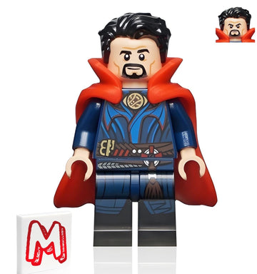 LEGO Marvel Super Heroes Doctor Strange in The Multiverse of Madness Minifigure - Doctor Strange (with Cape and Portal Discs) 76218