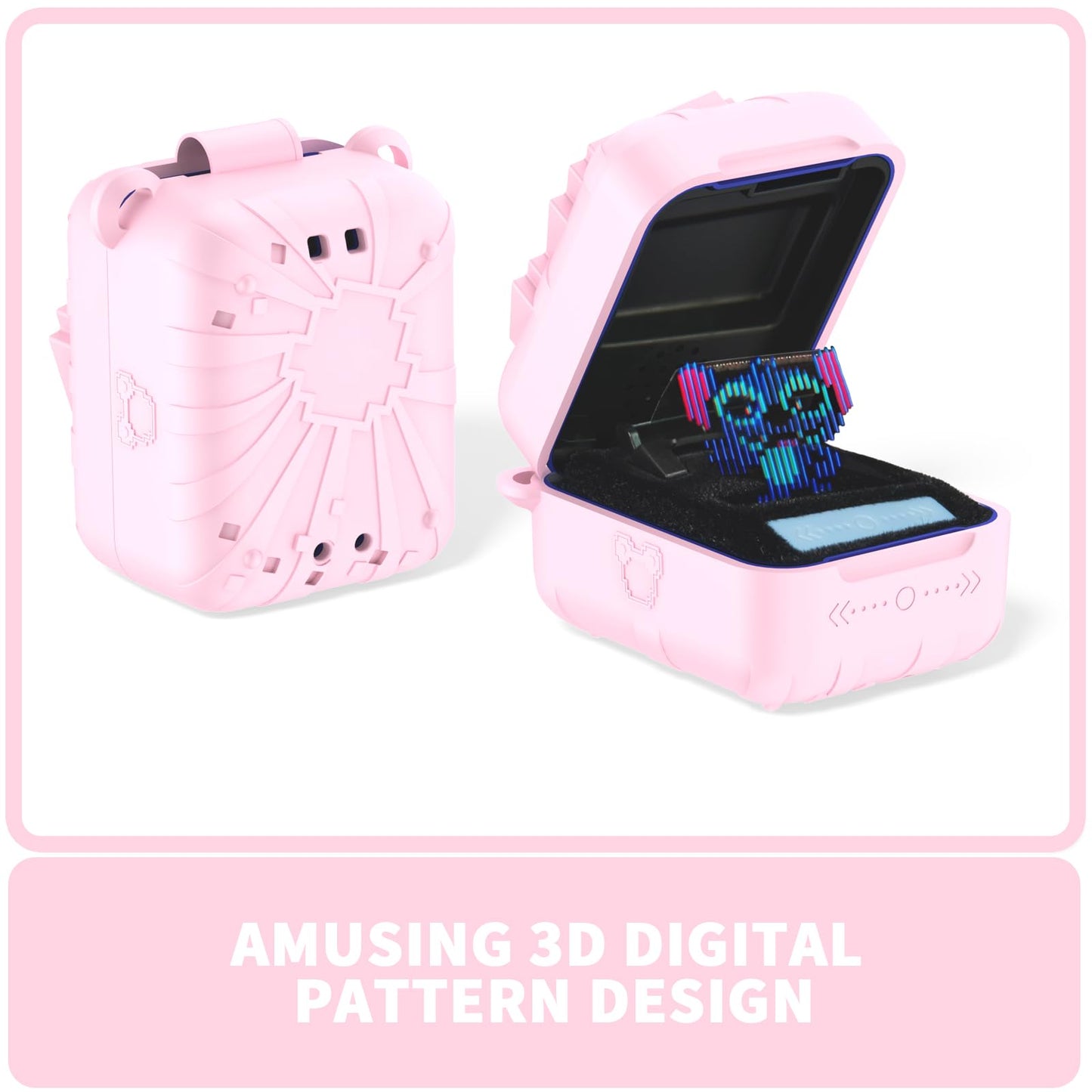 Nimuw Soft Silicone Case for Bitzee Disney Interactive Toy Digital Pet, Shockproof and Protective Carrying Case for Bitzee Disney Virtual Electronic