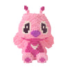 STpro Building Bricks 1600+ Pieces Set - Classic Cartoon Characters Building Blocks - Mini Building Block for Boys Girls & Adults (Pink)