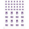 Northwestern Wildcats Small Sticker Sheet - 2 Sheets