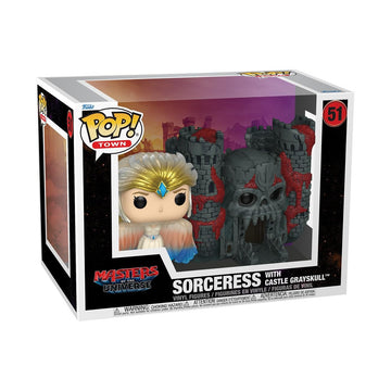 Funko Pop! Town: Masters Of the Universe - Sorceress with Castle Grayskull - Collectable Vinyl Figure - Gift Idea - Official Merchandise - Toys for