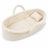 June Garden Cozy Dream Doll Bassinet - Baby Doll Portable Carrier - Fits for American Girl Dolls or Teddy Bears up to 18" - Cream White