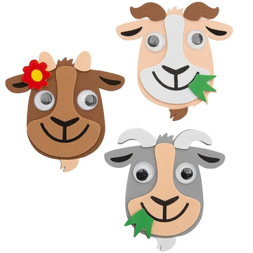 Fun Express Billy Goat Magnet Craft Kit - Makes 12