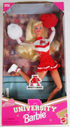 Mattel 1996 University of Arkansas Razorback cheerleader Barbie