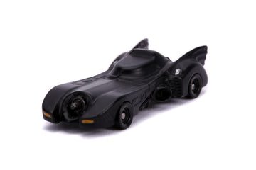 Jada DC Comics 1989 Batman 1.65" Nano 3-Pack Die-cast Cars, Toys for Kids and Adults
