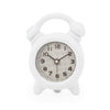 Odoria 1/12 Miniature Alarm Clock Dollhouse Decoration Accessories, White