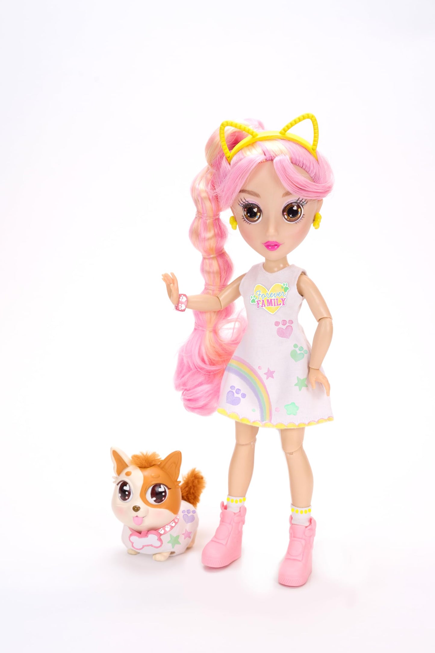 Jada BeKind 12" Eco-Friendly Hope DIY Doll, Toys for Kids