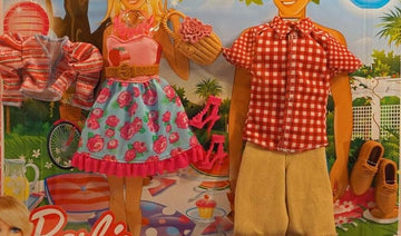 Barbie Fashionistas Outfit Collection - Barbie and Ken at a Picnic