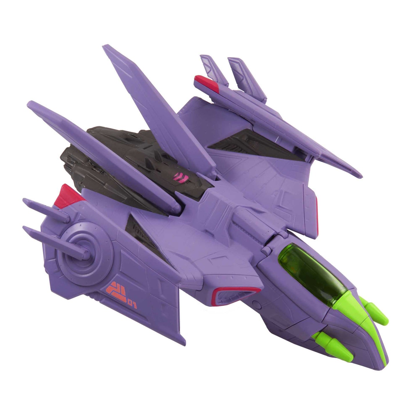 Mattel Disney Pixar Lightyear Hyperspeed Series Zurg Fighter Ship 9.25 Inches Long Authentic Detail, with Zurg Figure 2.25 Inches Tall, Fan Gift Ages