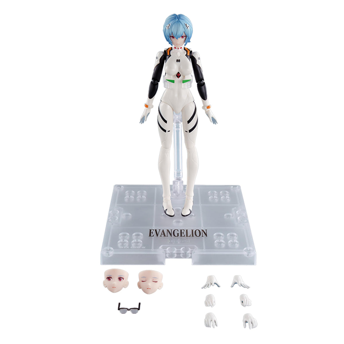 BLOKEES, Evangelion, Fantastics Series, Ayanami Rei (Plug Suit), Model Kit, Assembly Required, Age 14+
