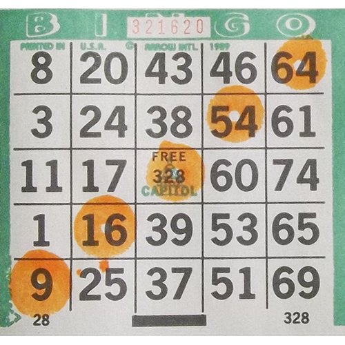 Dab-O-Ink One Dozen 4oz Orange Bingo Dauber