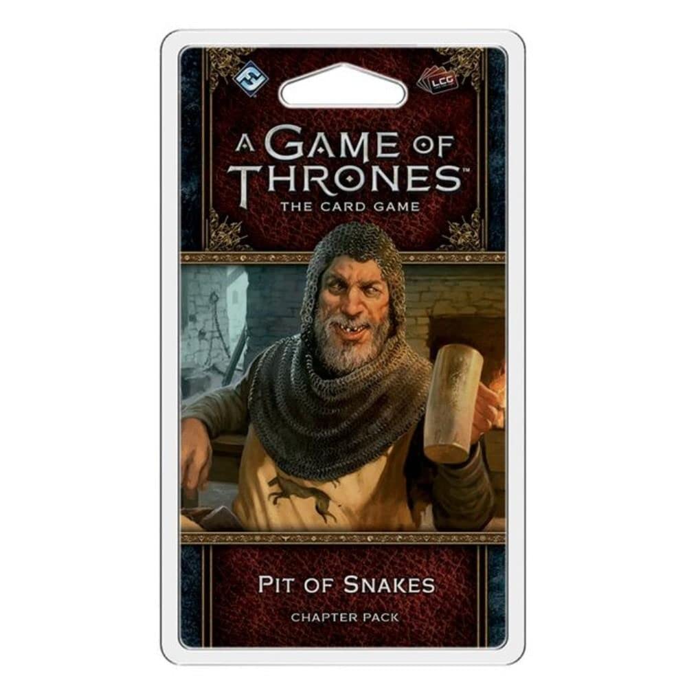 A Game of Thrones The Card Game 2nd Edition: Pit of Snakes - Ages 14+, 2-4 Players, 60 Minute Playtime, Made by Fantasy Flight Games