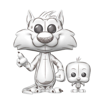 Funko Pop!&Buddy: Looney Tunes - Sylvester & Tweety - Collectable Vinyl Figure - Gift Idea - Official Merchandise - Toys for Kids & Adults - Movies