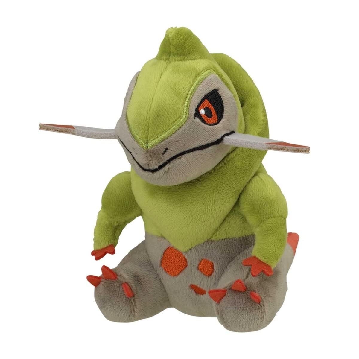 Pokemon Center: Sitting Cuties: Fraxure Plush # 611 - Generation 5 - 6 In