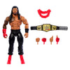 Mattel WWE Top Picks Elite Action Figure & Accessories Set, Roman Reigns 6-inch Collectible with Swappable Hands, Ring Gear & 25 Articulation Points