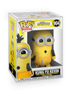 Epic Collectibles Pop Minions: The Rise of Gru - Kung Fu Kevin Vinyl Figure Bundled with Box Protector Compatible for Funko