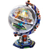 Space Station Globe Building Set for Adults- 1793 Pcs Globe Display Model with Illumination Modes 360° Rotatable LED Educational Stem Toys Graduation