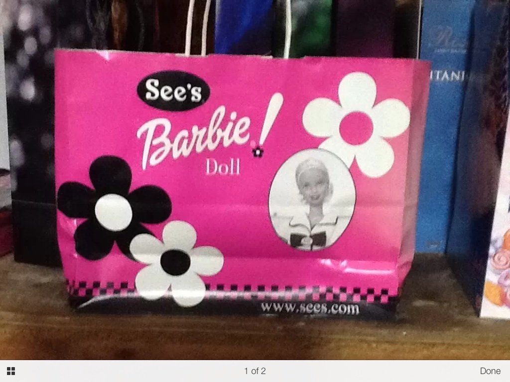 BARBIE 1999-SEE'S CANDIES, A HAPPY HABIT