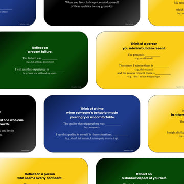 Momentum Boards Shadow Work Cards The First, Interactive Shadow Work Game Distilled from Shadow Work journals